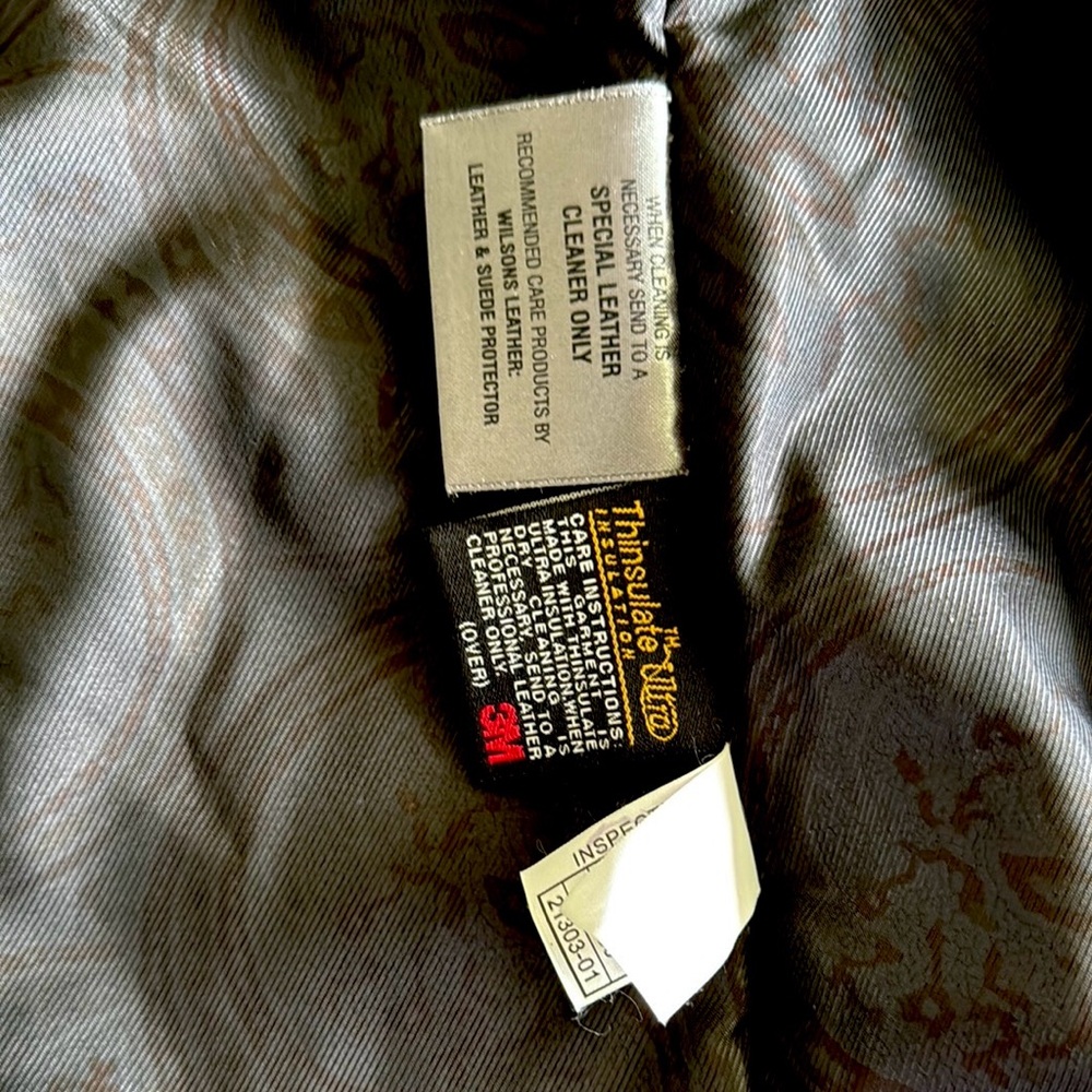Wilsons Leather Women's Black Leather Coat - Picture 5 of 5